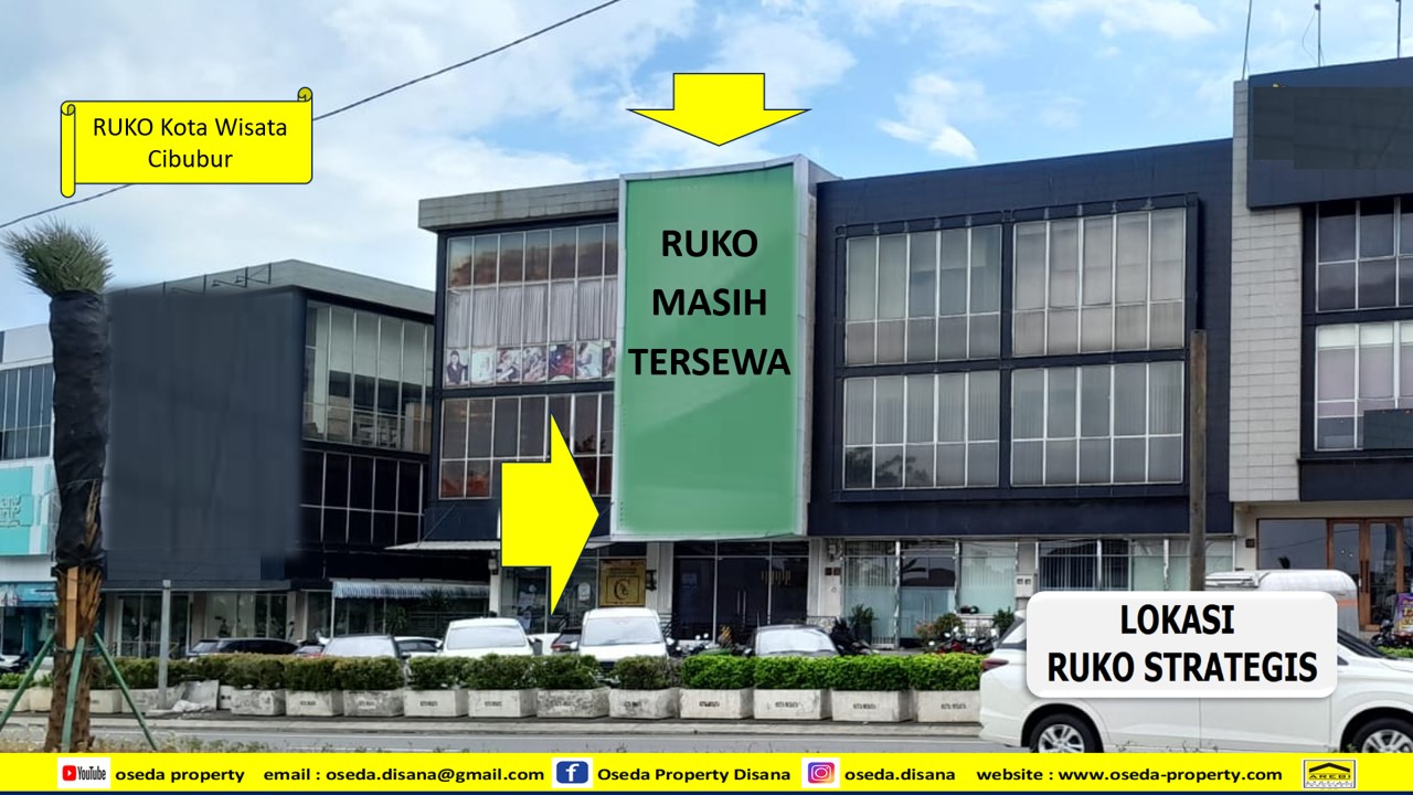 Dijual Ruko di Kota Wisata Cibubur - RK 202