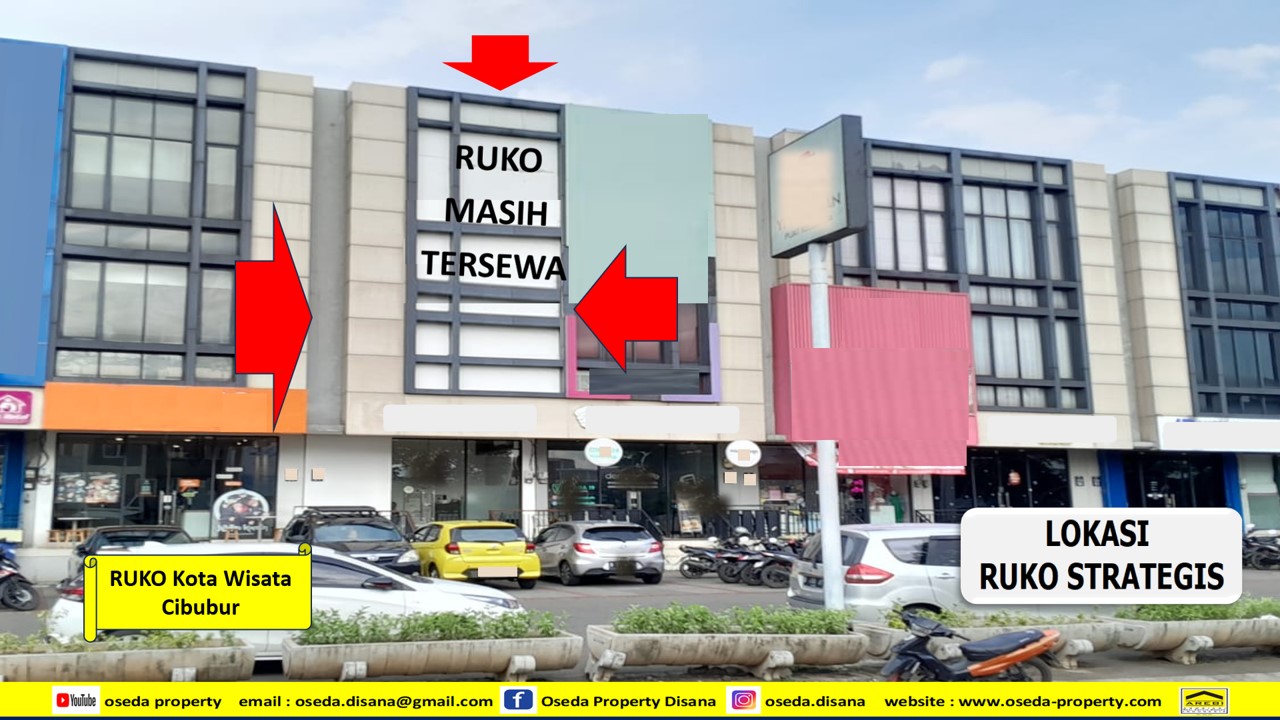 Ruko di Kota Wisata Cibubur - RK 201