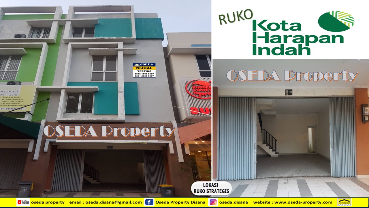 Dijual Ruko Harapan Indah Bekasi - RK ID  205