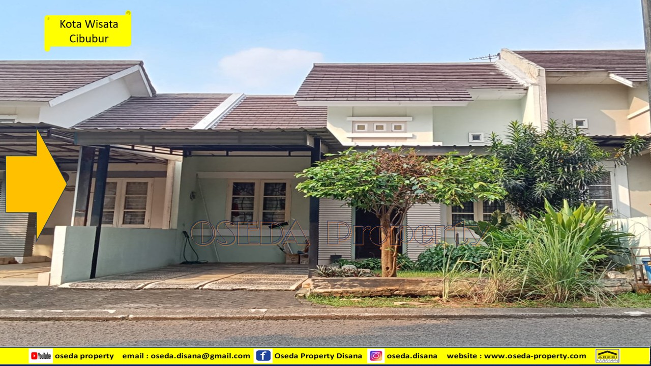 Dijual Rumah di Kota Wisata Cibubur - RM ID  073