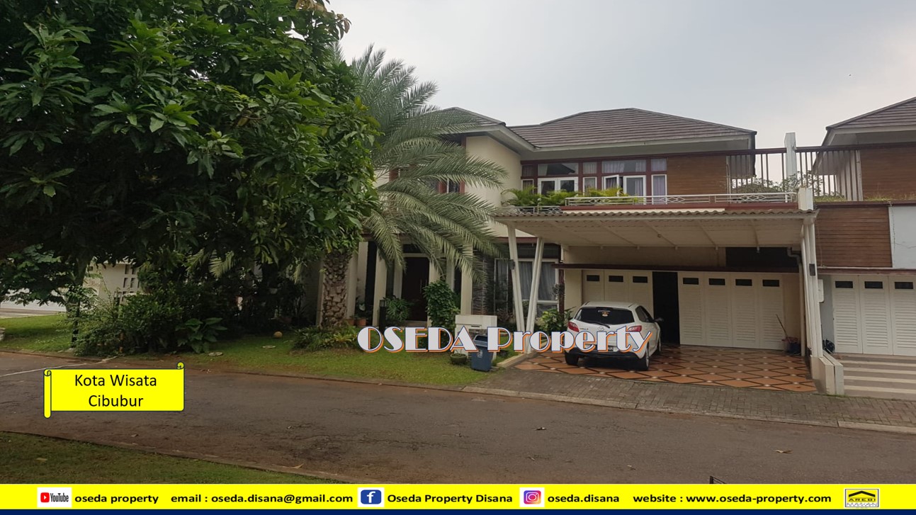 Dijual Rumah di Kota Wisata Cibubur - RM 058